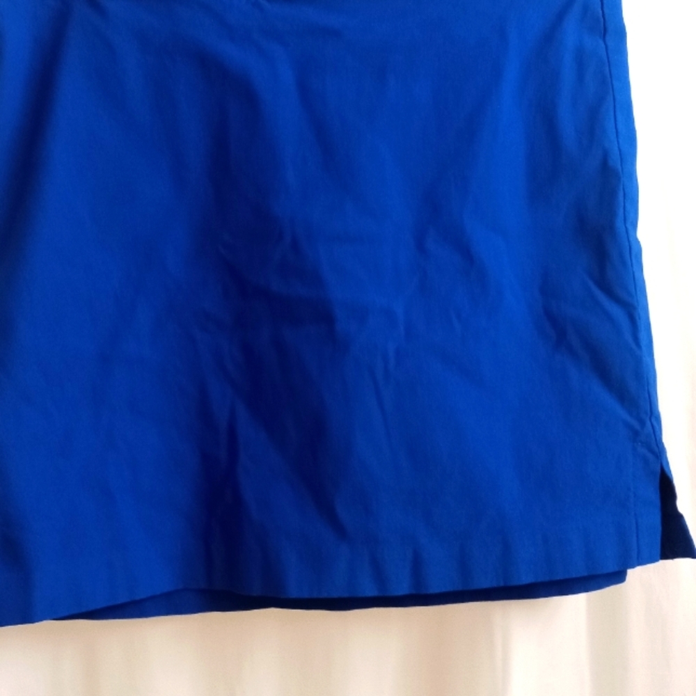 Rafella Summer Jewel Blue Skorts - Size: S - Picture 6 of 14